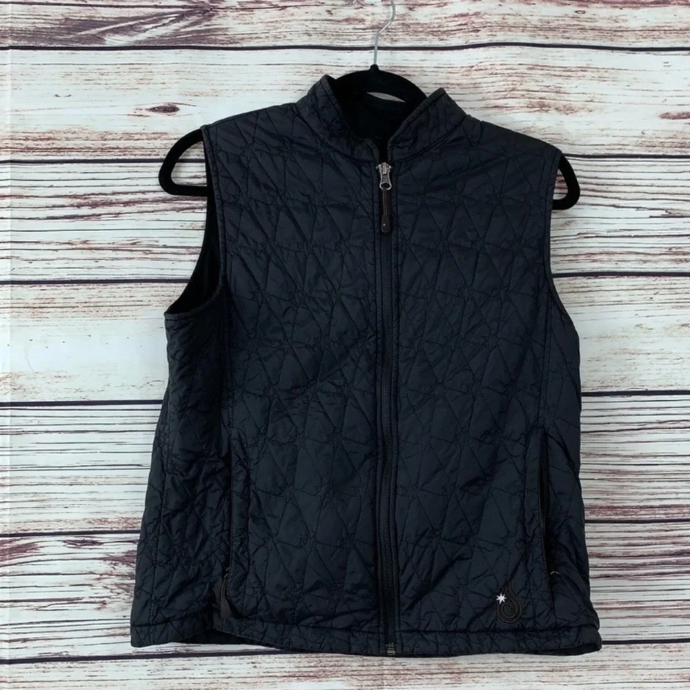 ISIS Quilted Zip Vest Fleece Lined
